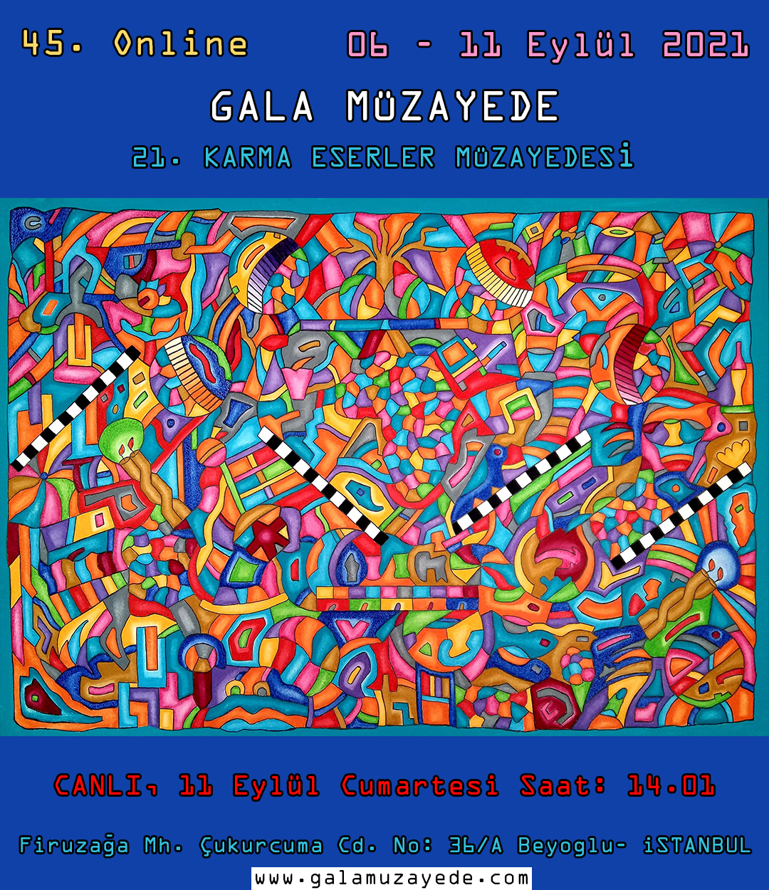 45. Online 21. Resim Müzayedesi - Gala Müzayede