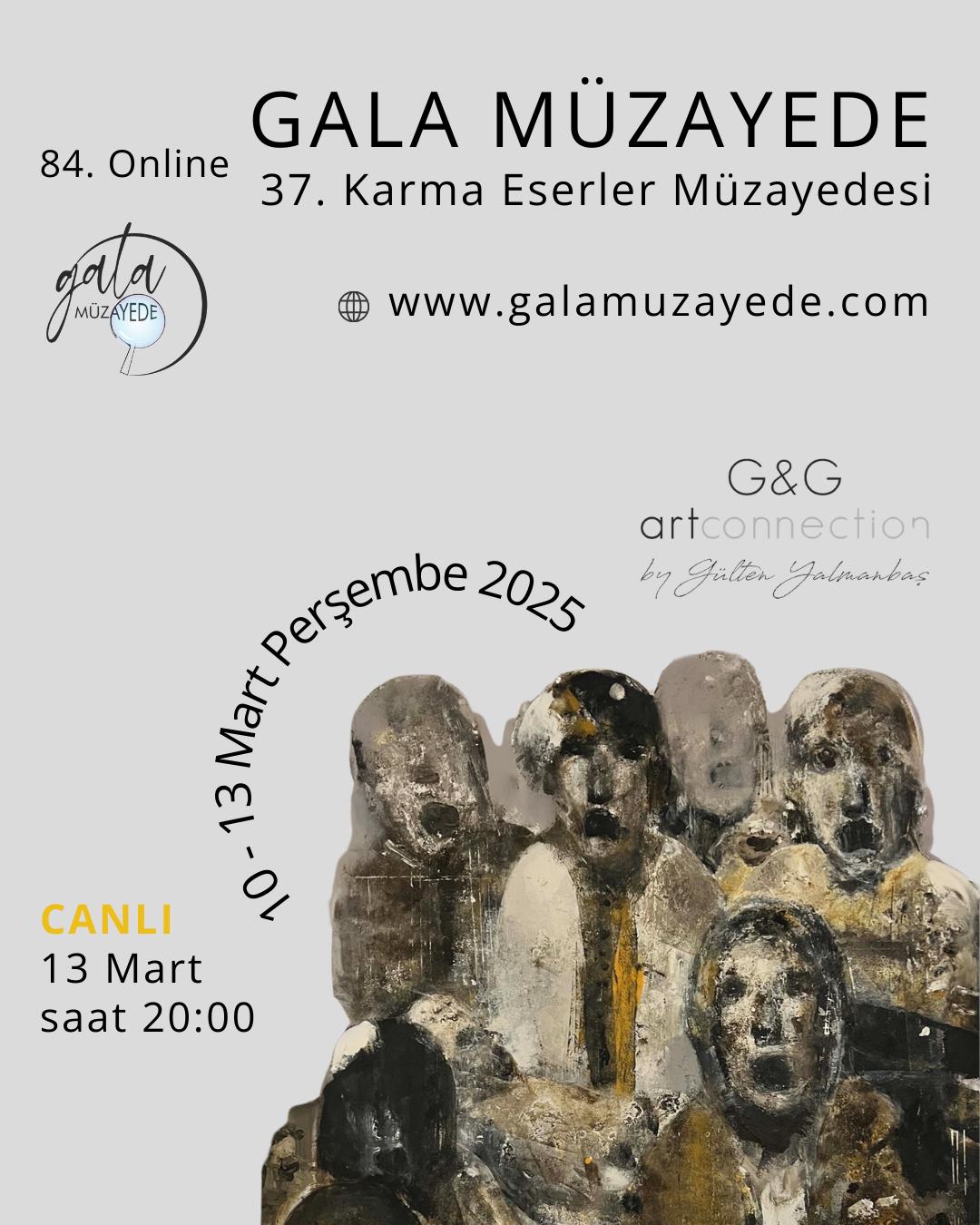 84. Online 37. Karma Eserler Müzayedesi - Gala Müzayede